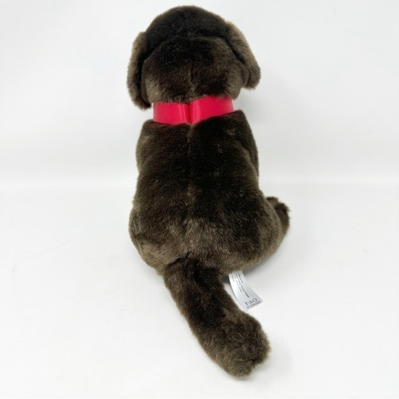 FAO Schwarz Chocolate Lab Puppy Dog Plush - Picture 6 of 6